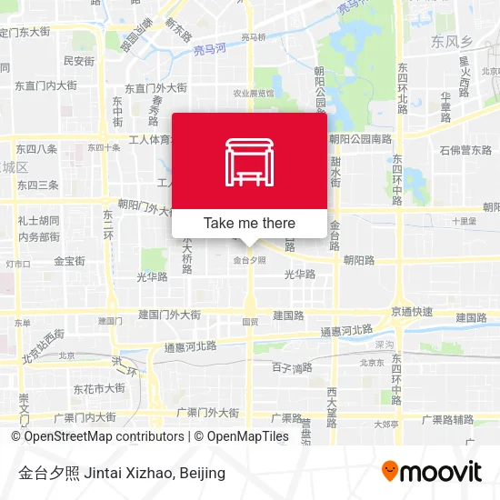 金台夕照 Jintai Xizhao map