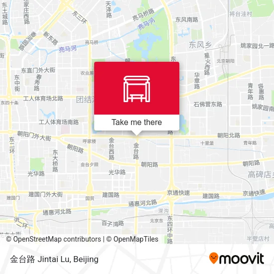 金台路 Jintai Lu map