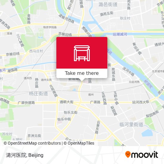 潞河医院 map