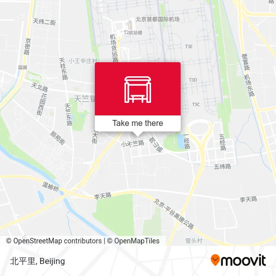 北平里 map