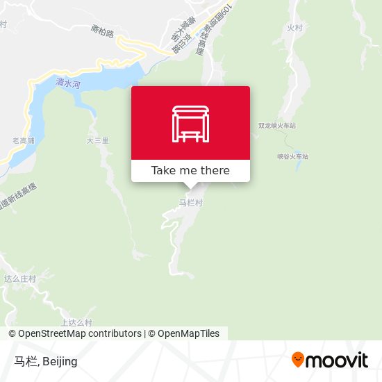 马栏 map