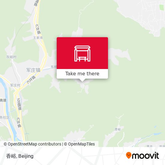 香峪 map