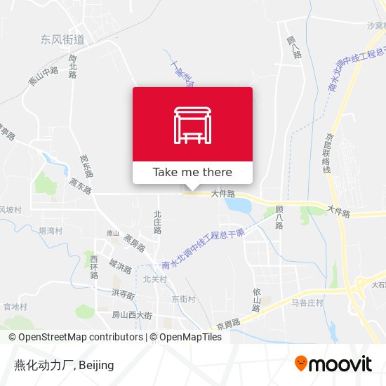 燕化动力厂 map