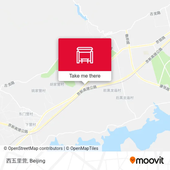 西五里营 map