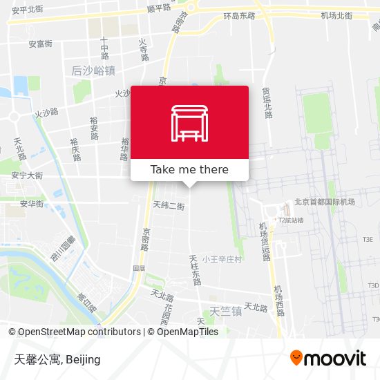 天馨公寓 map