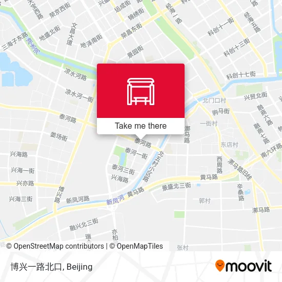 博兴一路北口 map