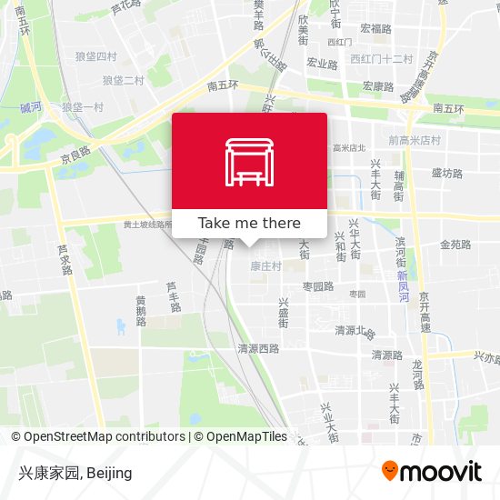 兴康家园 map