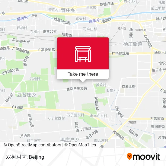 双树村南 map