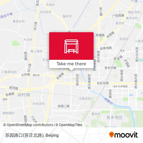 苏园路口(苏庄北路) map