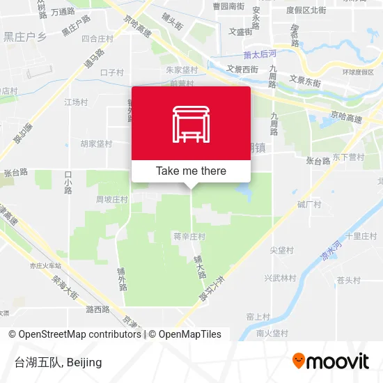 台湖五队 map