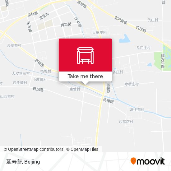 延寿营 map