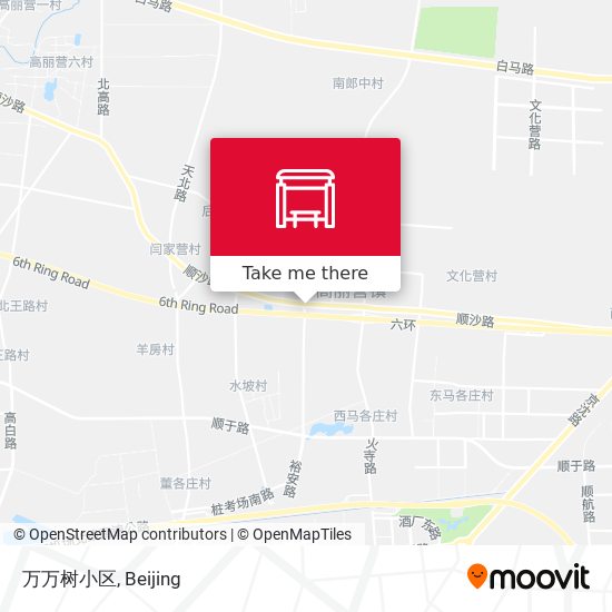 万万树小区 map