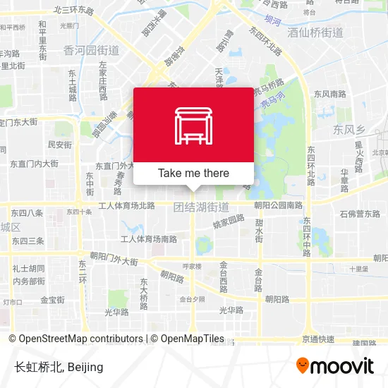 长虹桥北 map