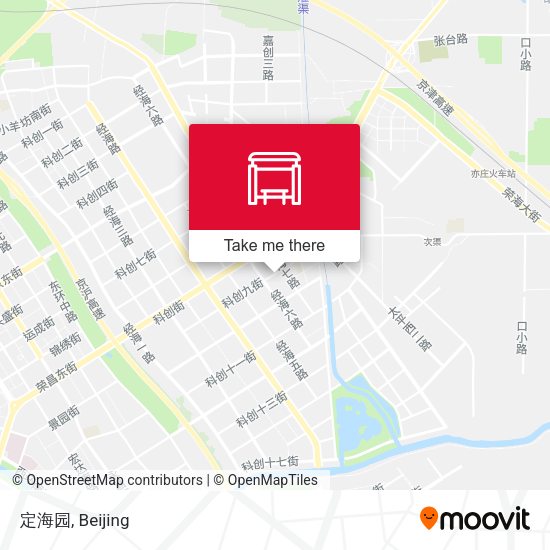 定海园 map