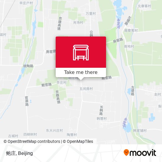 鲍庄 map