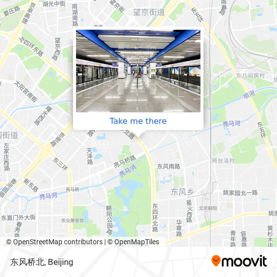 东风桥北 map