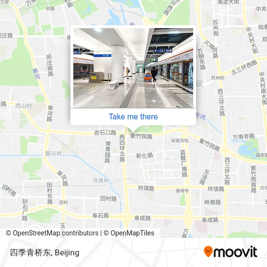 四季青桥东 map