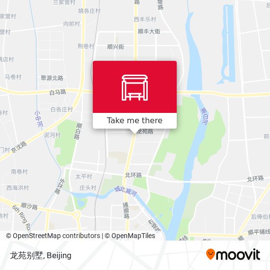 龙苑别墅 map