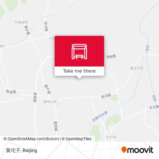 黄坨子 map