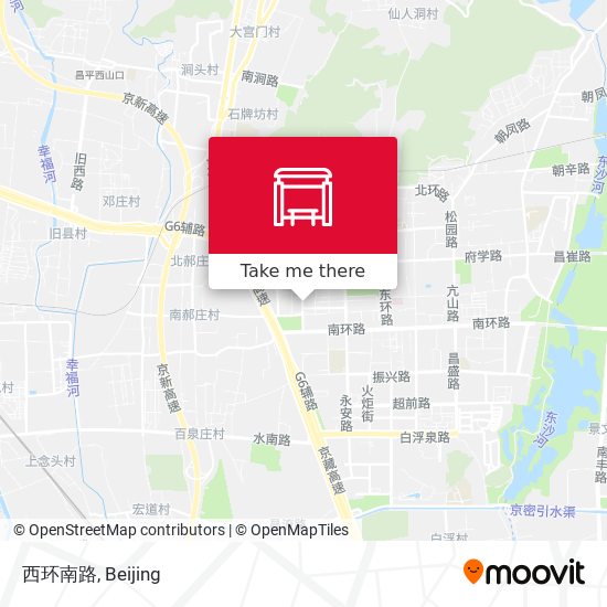 西环南路 map