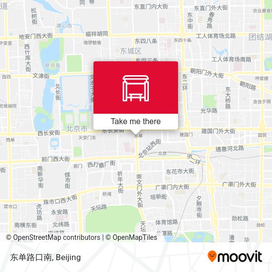 东单路口南 map