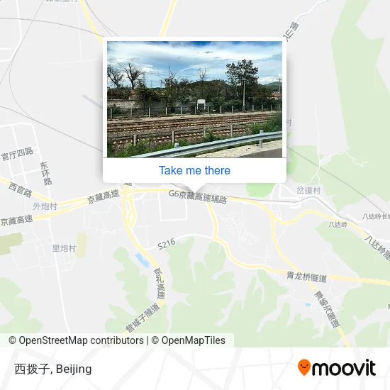 西拨子 map