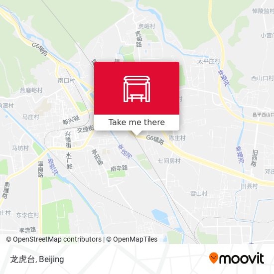 龙虎台 map
