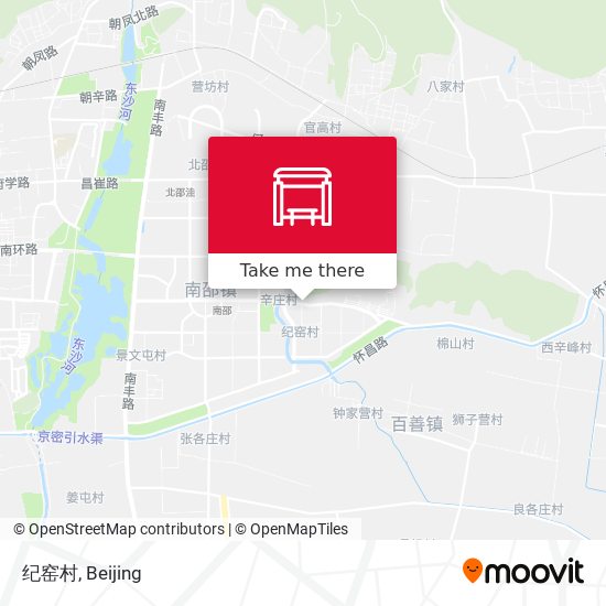 纪窑村 map