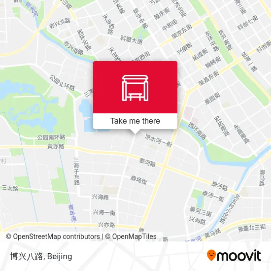 博兴八路 map