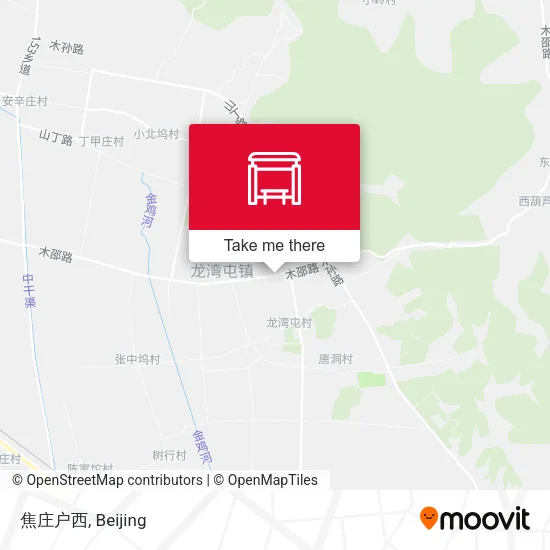 焦庄户西 map