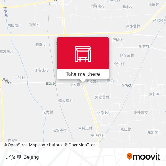 北义厚 map
