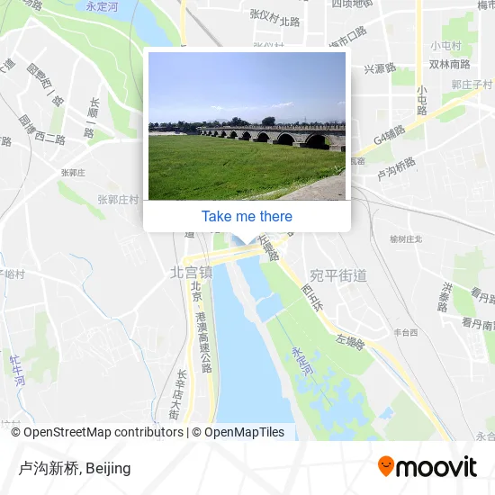 卢沟新桥 map