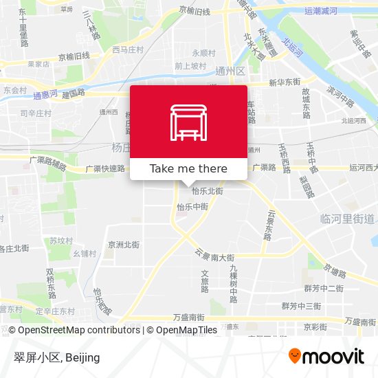 翠屏小区 map