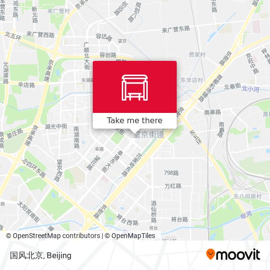 国风北京 map