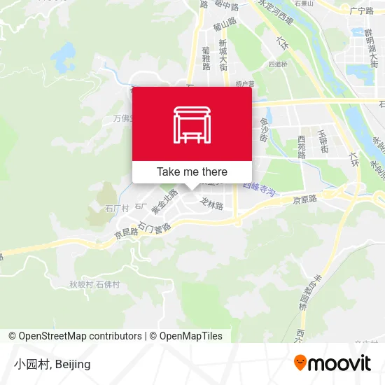 小园村 map
