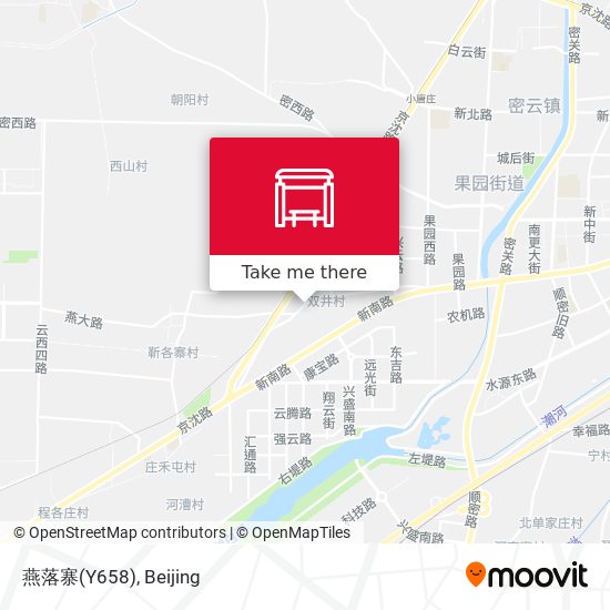 燕落寨(Y658) map