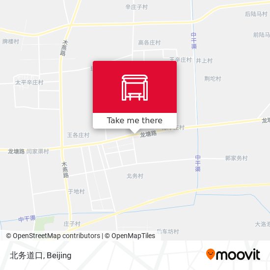北务道口 map