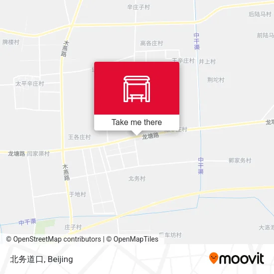 北务道口 map