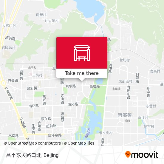 昌平东关路口北 map