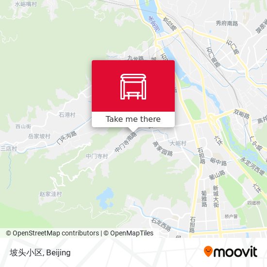坡头小区 map
