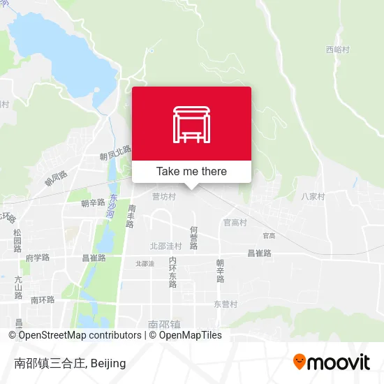 南邵镇三合庄 map