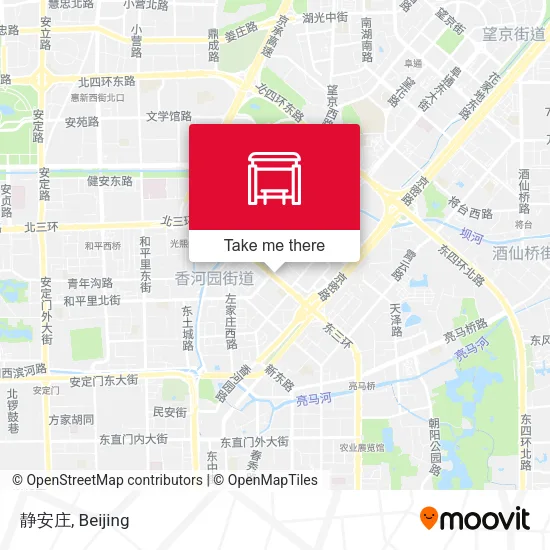 静安庄 map