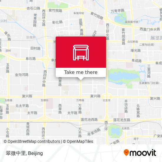 翠微中里 map