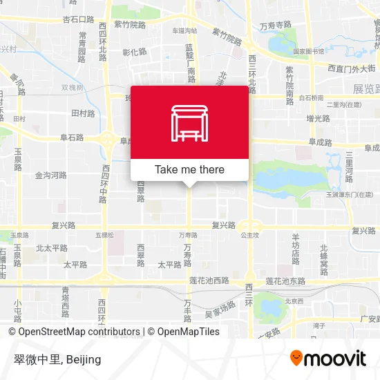 翠微中里 map