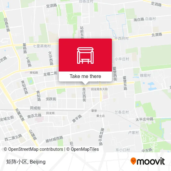 矩阵小区 map