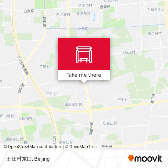 王庄村东口 map