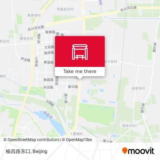榆昌路东口 map