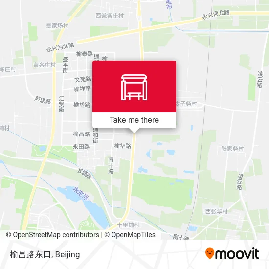 榆昌路东口 map