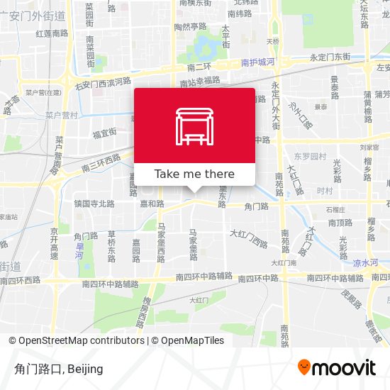 角门路口 map