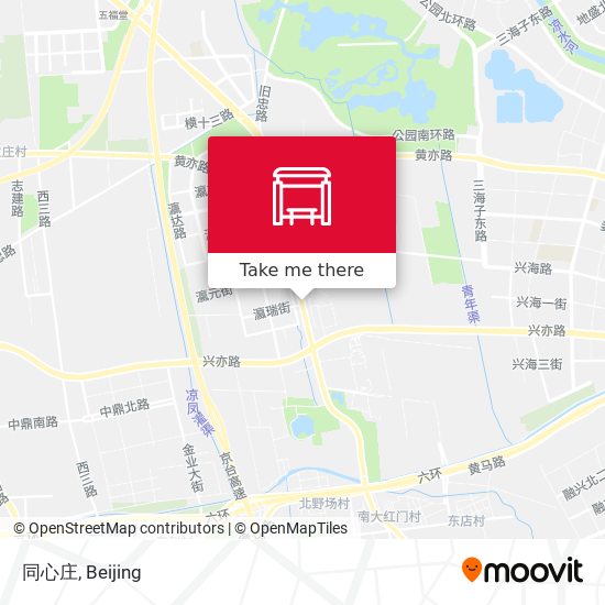 同心庄 map